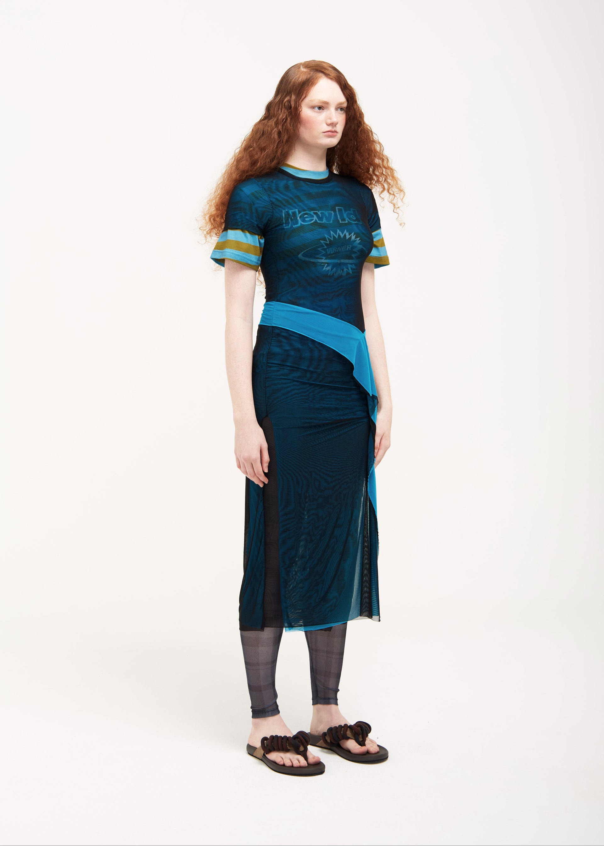 Double Layer Mesh Dress