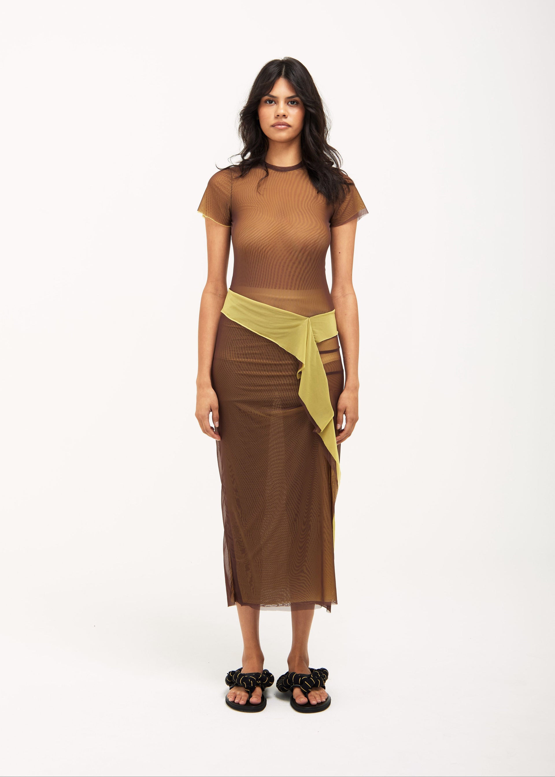 Double Layer Mesh Dress Double Layer Mesh Dress