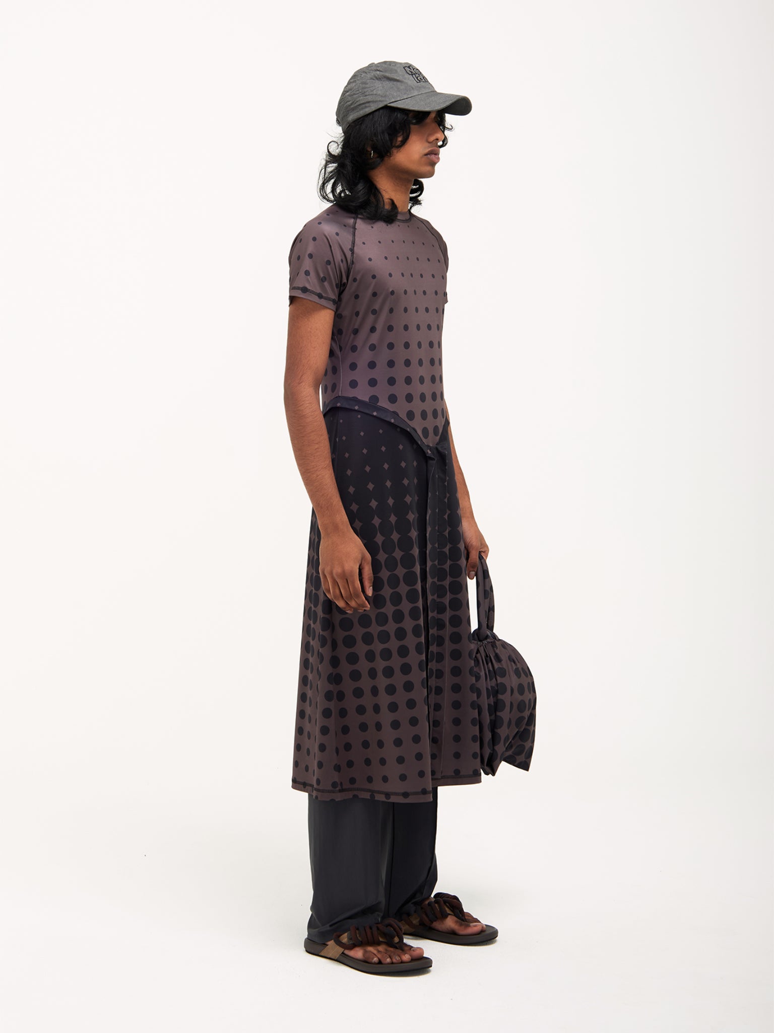 Print Shift Dress SAMPLE